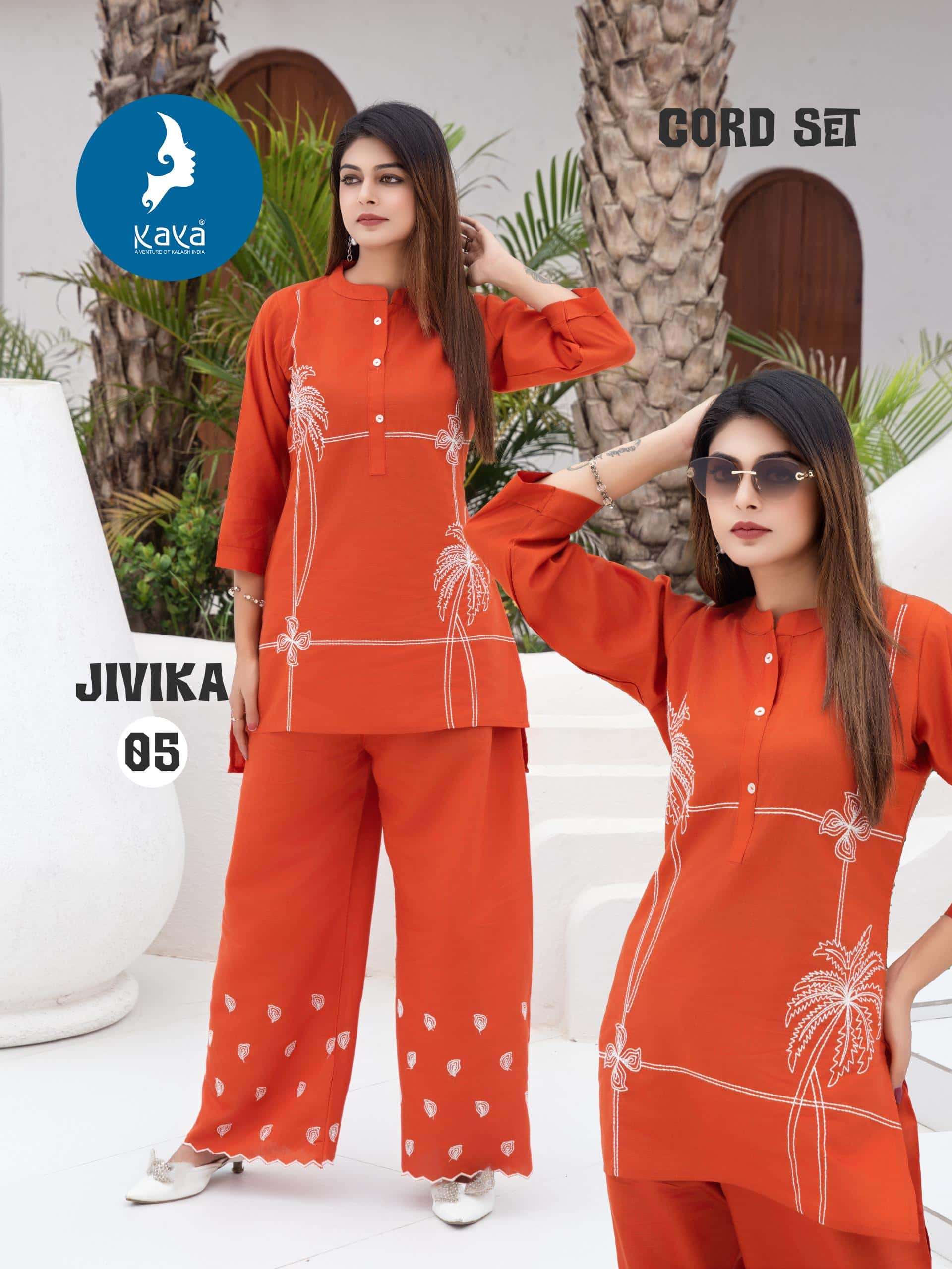 Kaya Jivika Exclusive Cord Set Catalog Wholesale Price