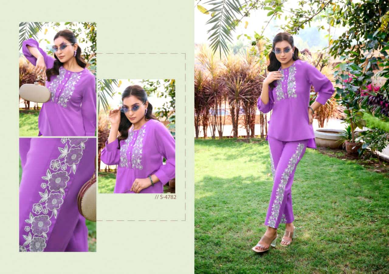 Sbs Prisha Exclusive Cotton Cord Set Catalog Designs